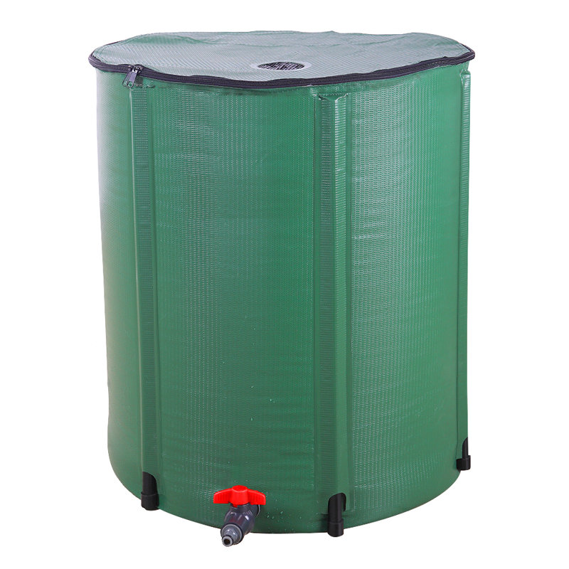 Blue Elephant 250L Weather Resistant Plastic Drainable Rain Barrel