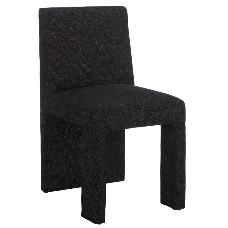 Chaise de salle à manger Silverton, Noir, noir, noir, noir