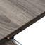Table de cuisine extensible 106,5 po, finition chêne foncé, pouvant supporter 110,23 lb, polyvalente pour toutes les pièces, petit coin-repas, extensible 106,3 po, capacité de charge maximale de lb