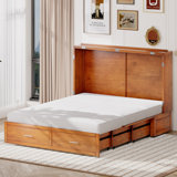 Kholee Upholstered Murphy Storage Bed