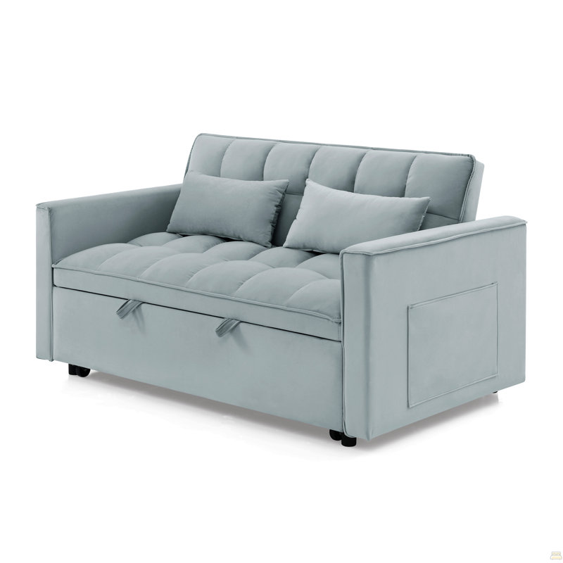 Canapé-lit pliable polyvalent de 54,33 pouces en 3 longueurs
