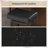 Counter Height Stools Set of 6,Solid Wood Barstools with Faux Leather Upholstered Saddle Seat,Backless Kitchen Bar Stools-628389260-617956986