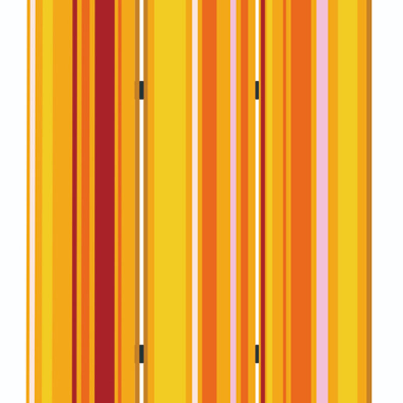 Paravent en toile de bois multicolore Pays-Bas 48 x 72