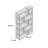 Wilmette 65.25"H Geometric Display Bookcase