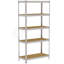 Vida Metal Height -Adjustable Shelving Unit-19298071-19298070