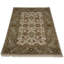 Tapis oriental crème / bleu sarcelle en laine / coton 3 pi x 5 pi Pasleigh