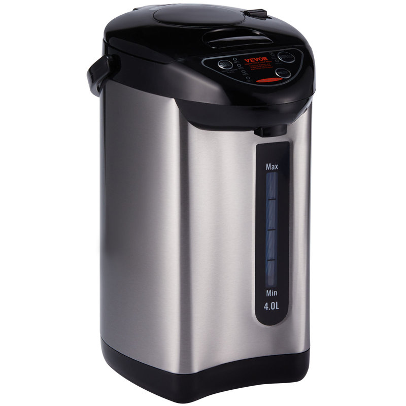Bouilloire électrique en acier inoxydable VEVOR, L 4 pi