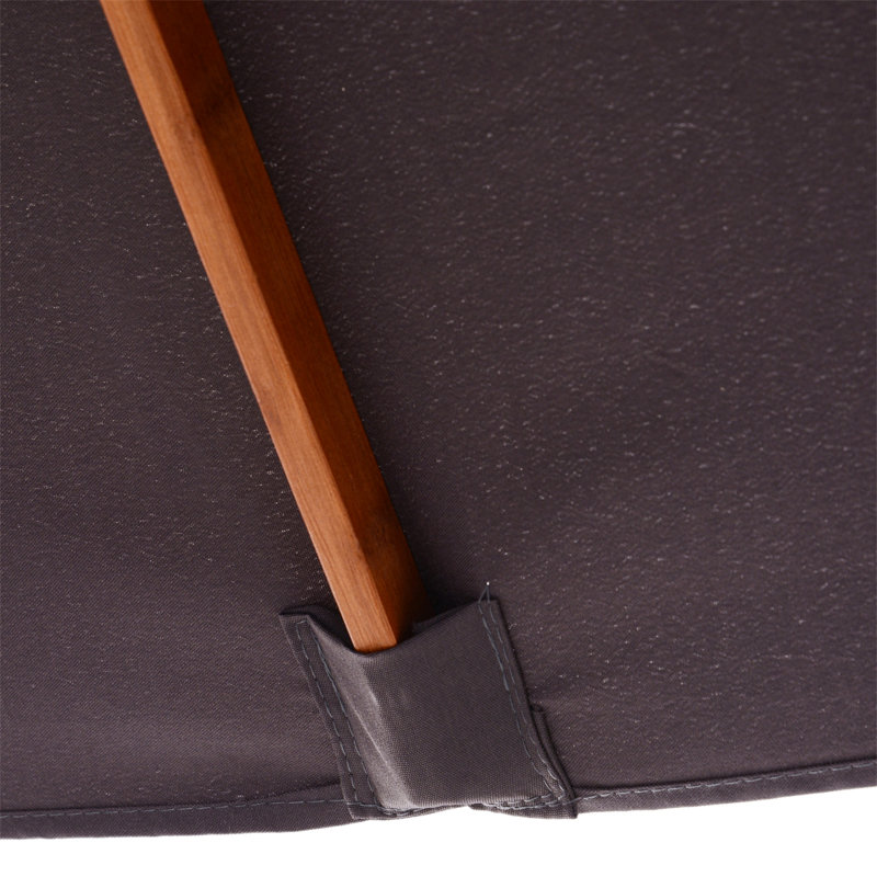 Brittanee 200cm X 150cm Rectangular Tilt Market Parasol, Grey