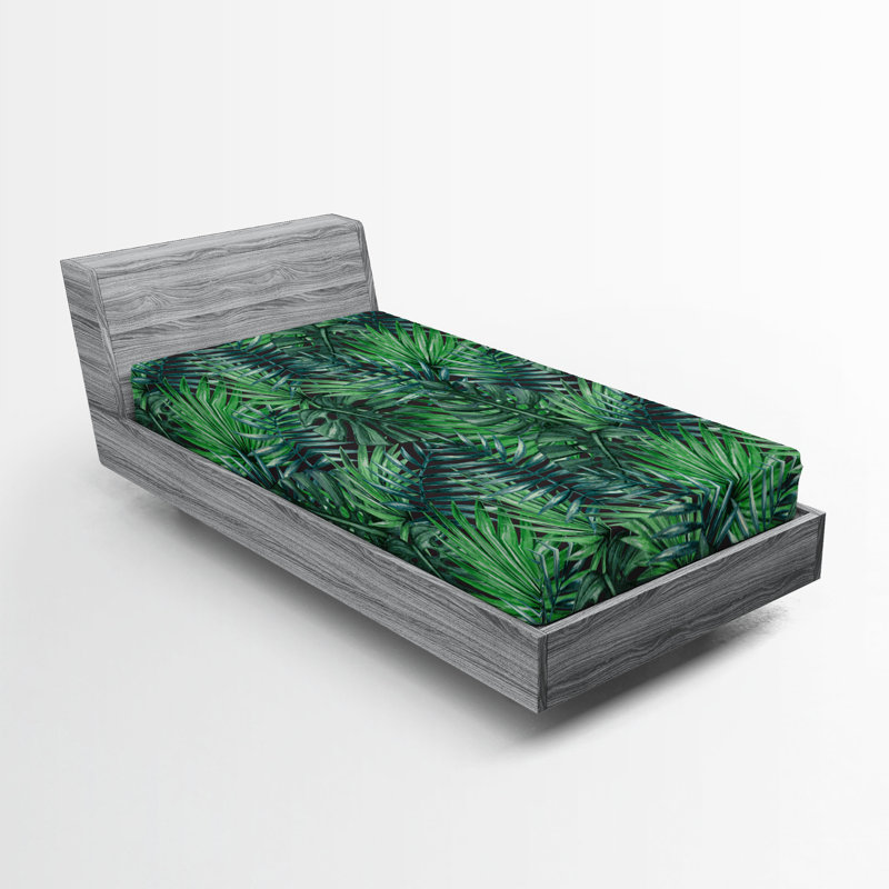 Ensemble de 2 draps-housse Ambesonne, Ensemble literie pour lit simple