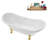 71" Streamline Clawfoot Tub,Tray,Drain and Clawfeet-101628945-102360906
