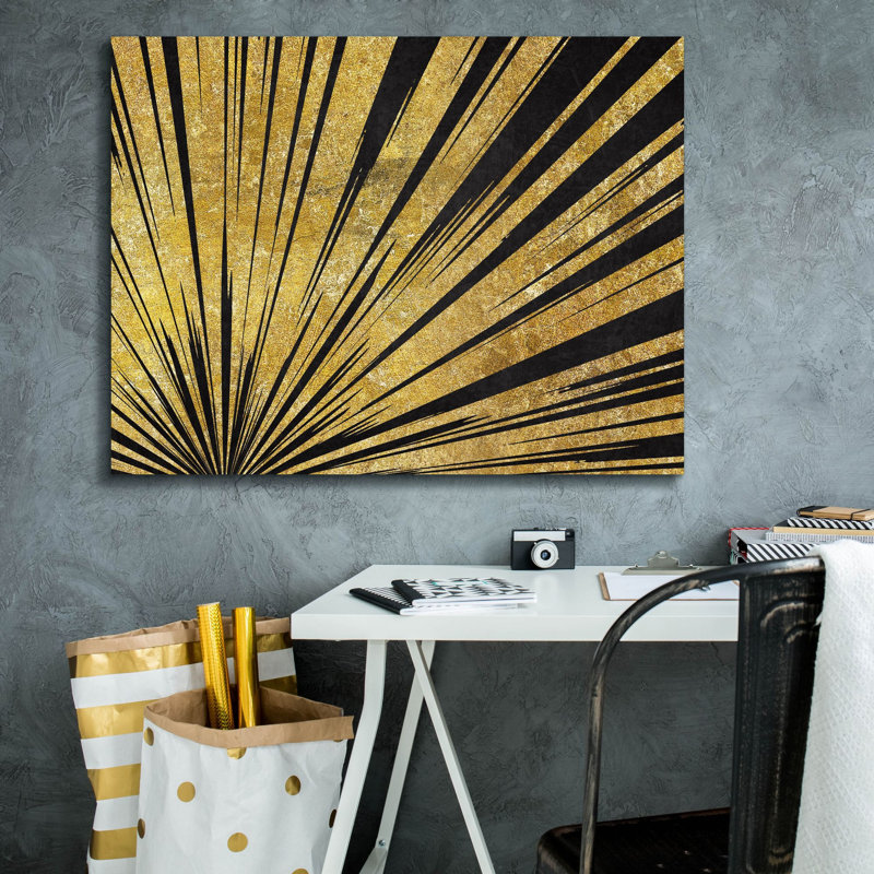  «Rising Sun C» par Wild Apple Portfolio, art mural sur toile, 34 po x 26 po