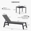 Chaise longue inclinable 66,15 po Latitude Run-825709404