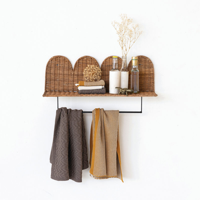 Torchon en coton avec boucle
