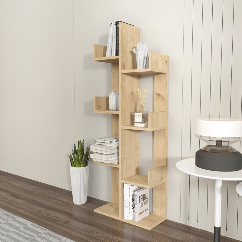 Filmer 137cm H x 50cm W Bookcase, Sapphire Oak
