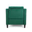 Fauteuil club en velours