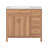 36" Solid Wood Frame Wooden Bathroom Vanity