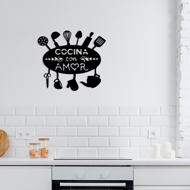 Décoration murale en métal