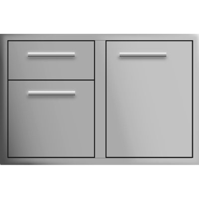 32" XLT Stainlesss Steel Door/Drawer Combo