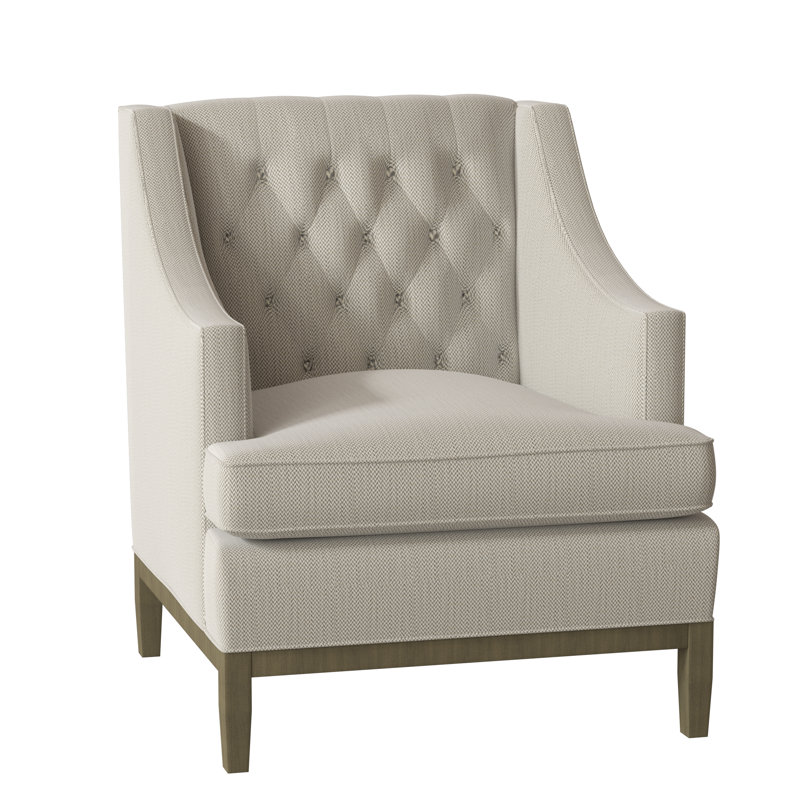 Fauteuil Carmel, Gris, Gris patiné