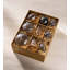 5'' Glass Holiday Shaped Ornament