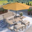 Parasol de marché 9 pi Jelks-1199140508