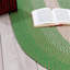 Tapis vert tressé à la main Enika-1750283759