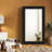 Rectangle Leather Floor Mirror-19763671