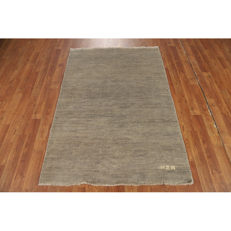 Tapis de vestibule oriental moderne 3 x 5 Gabbeh