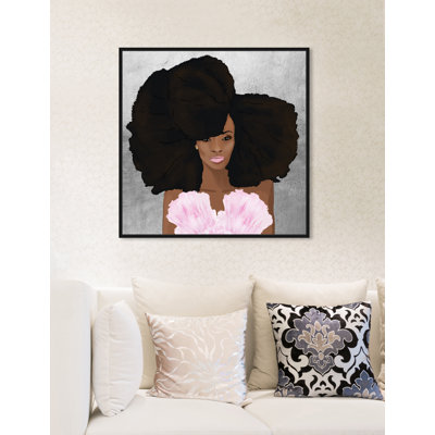 Fashion And Glam " Fashion And Glam Hair And Makeup, Glam Brown " by Oliver Gal