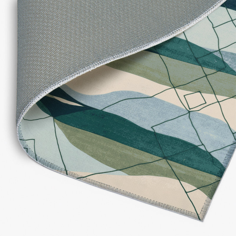 Tapis intérieur et extérieur Cosmic Drift, Rectangle 1 pi 6 po x 2 pi 6 po