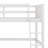 Kaman Solid Wood Twin Size Loft Bed With Ladder-1695687731