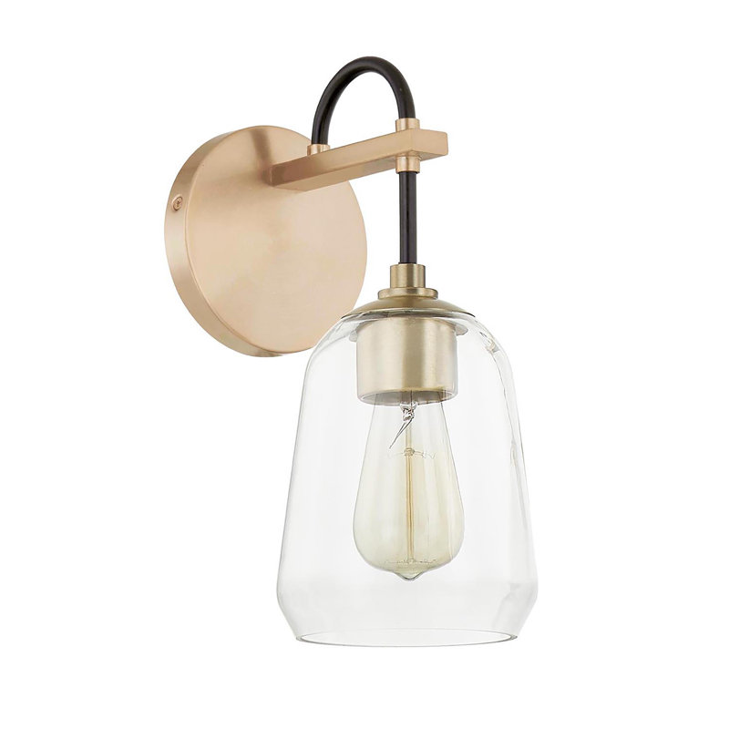 Azaylee Solid Brass Armed Sconce