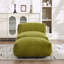 Grand fauteuil à billes avec mousse à mémoire de forme, tissu en velours côtelé et repose-pieds - sans assemblage-414771423
