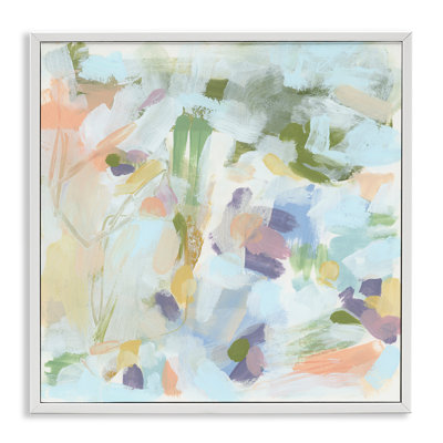 Chaotic Pastel Impression Giclee Art by June Erica Vess