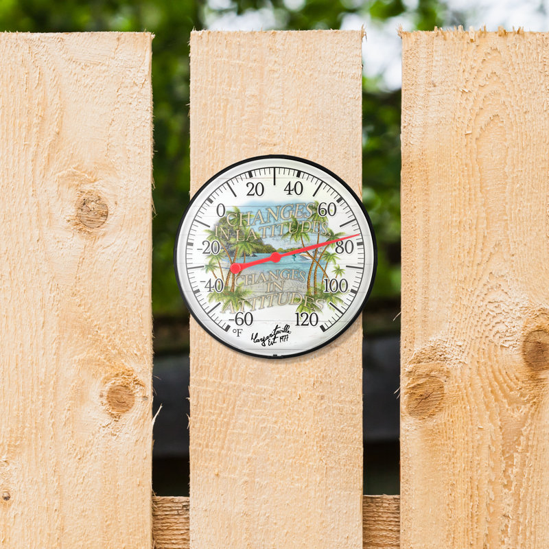 Margaritaville Dial Bracket Thermometer