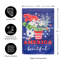 Drapeau de jardin America the Beautiful Suede