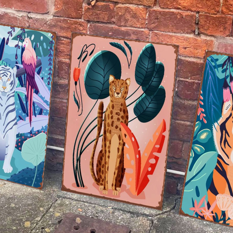 Wall Decor on Metal
