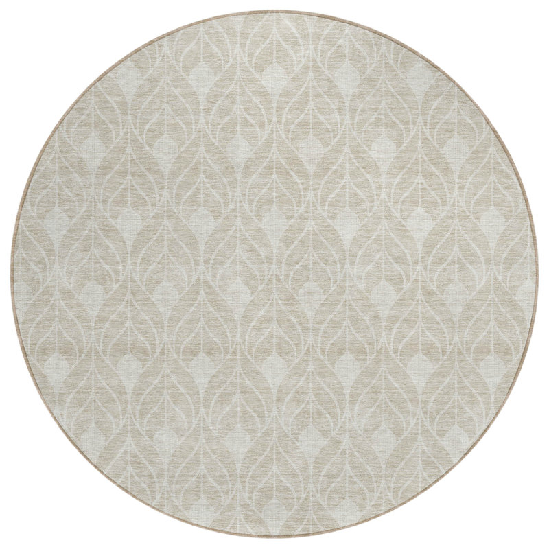  Maliana Area Rug, Round 8'