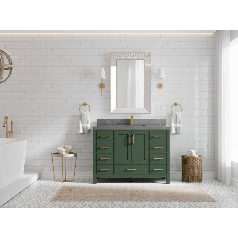 Ensemble de meuble-lavabo simple 48 po Malibu