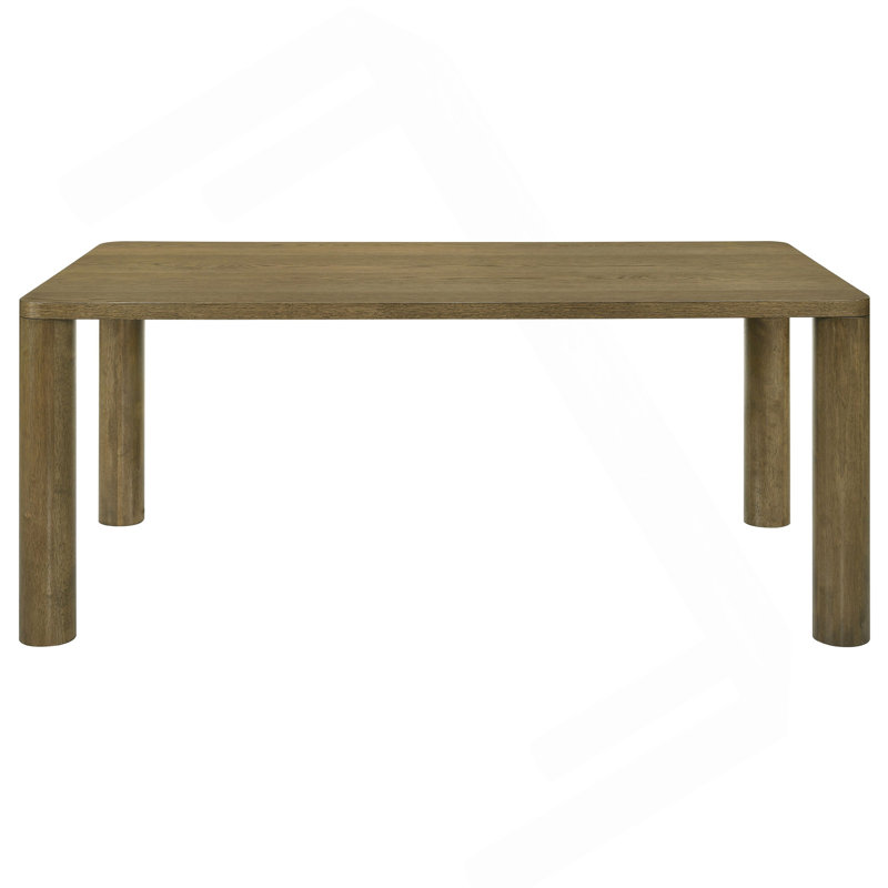 Bryant Brown Oak Rectangular Dining Table