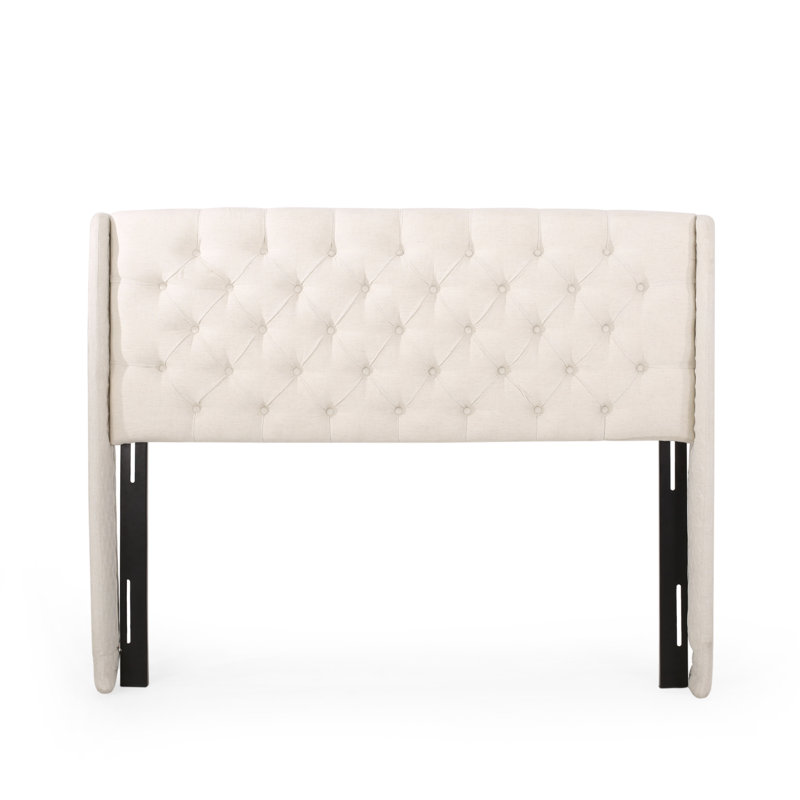 Riley Upholstered Headboard, Eggshell