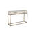 Duchess 55" Wide Mahogany Console Table, Cream