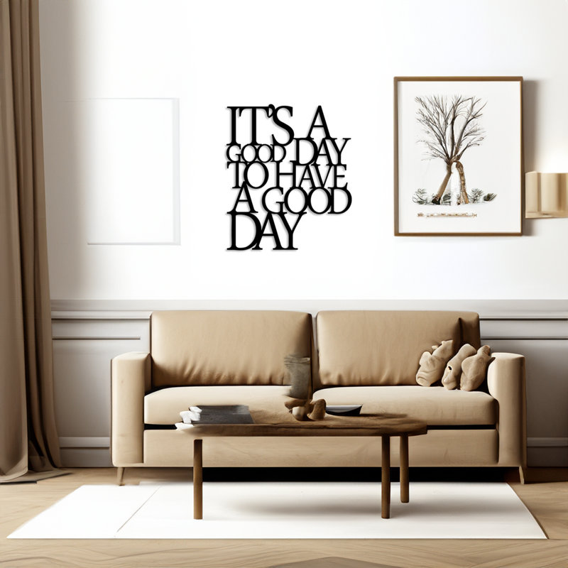 Decorative Metal Wall Accessory, Black, 27.6 x 24.0 inches | 100% Metal Construction, Thickness: 0.05 inches | Stylish Home Décor, Perfect for Living Room, Office, & Entryway, Durable and Modern Design