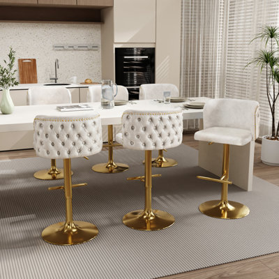 Ensemble de 6 tabourets de bar Modern