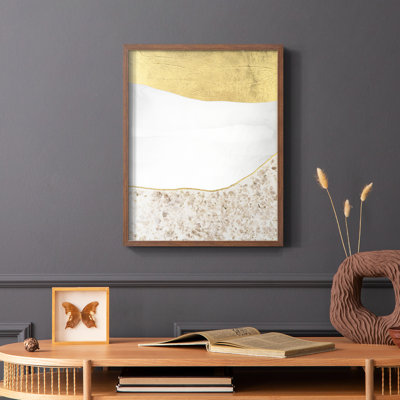Whitestone II Framed Print - Solid Wood