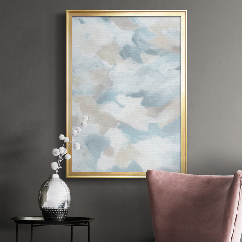 Sky Sweep I - impression sur toile encadrée, Cadre doré, H 24,5 po x l 18,5 po x P 1 po