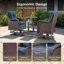 Ensemble de conversation pour 2 personnes avec table d'appoint-1576294771