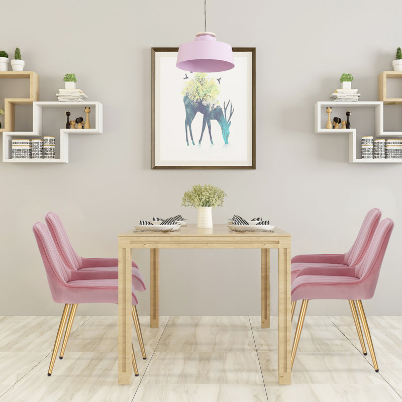 Orchard Upholstered Dining Chair, Pink
