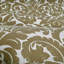 Flocage orange, beige, ivoire, crème, velours damassé victorien, papier peint, 3D