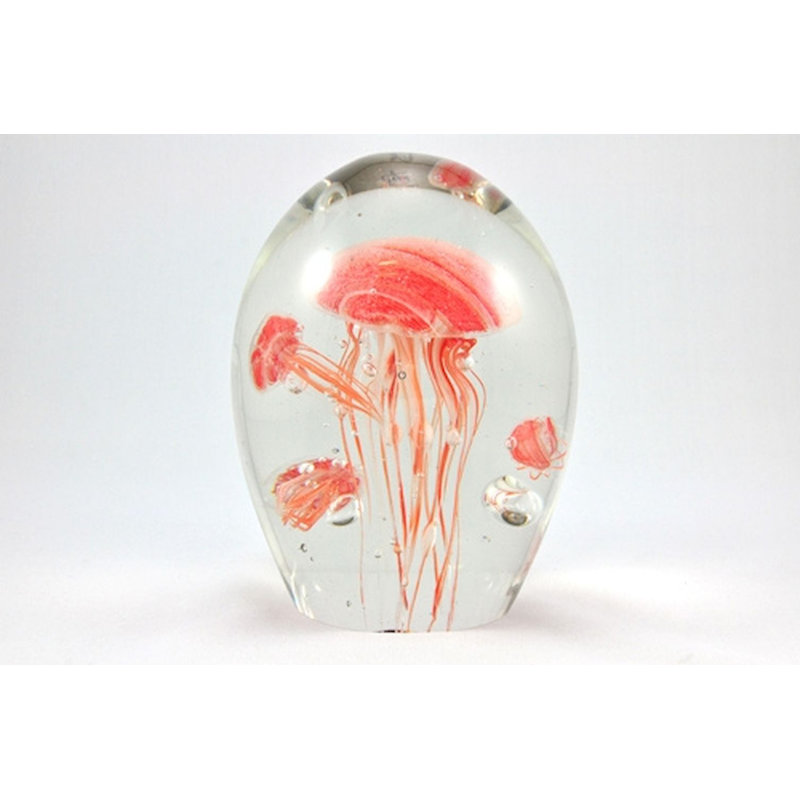 Figurine jellyfish Knopf
